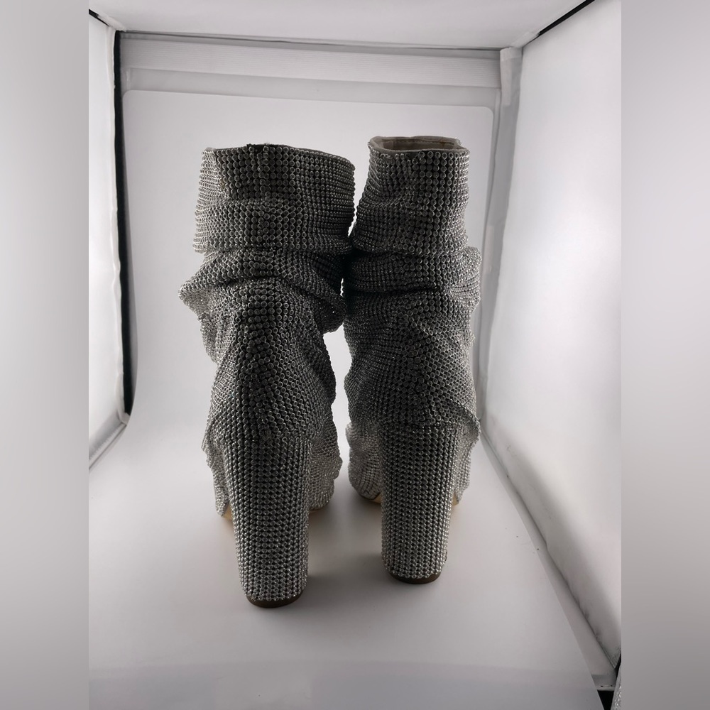 VIGO FIORE KING HIGH HEEL SPARKLING BOOTIES 8​​​​​​​​​​​​​​​​ - Picture 4 of 13
